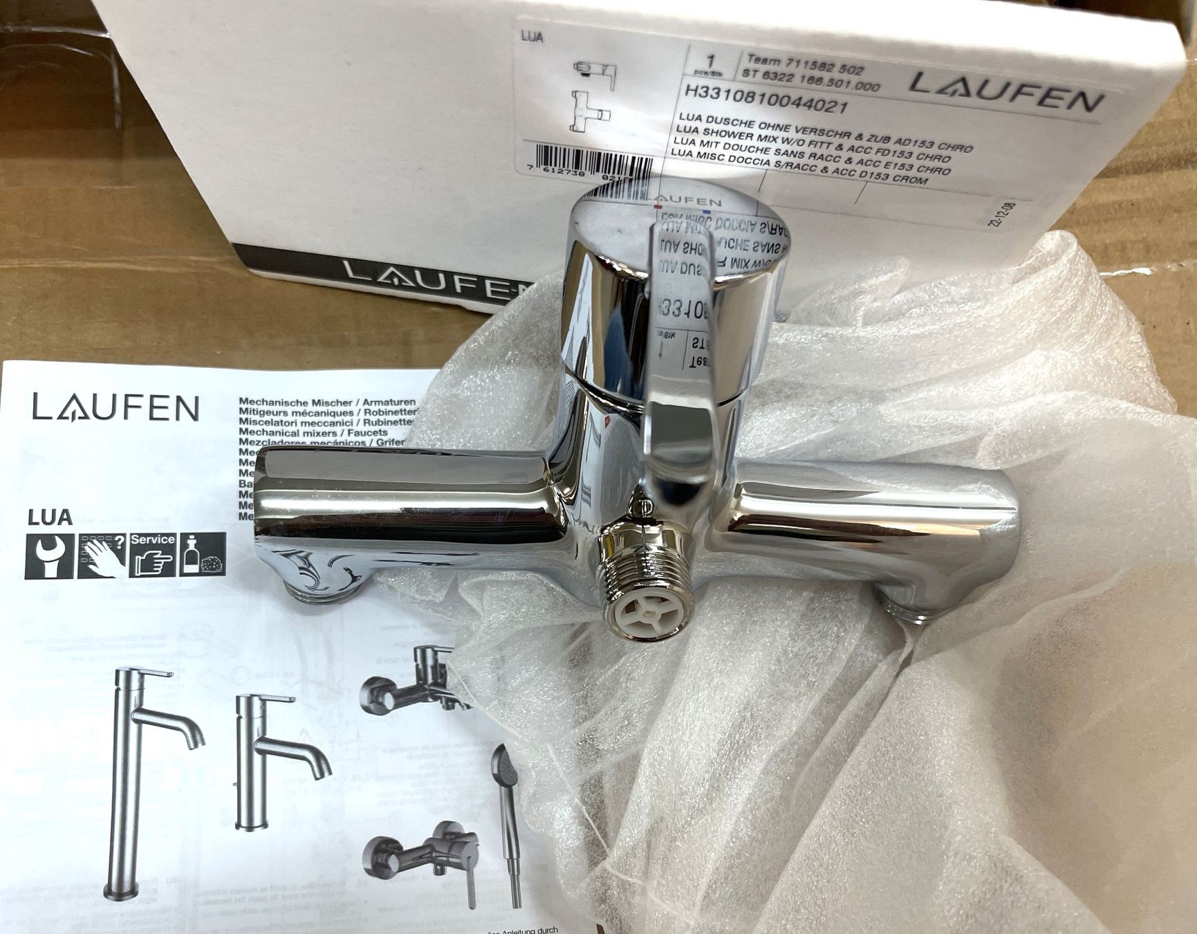 Laufen Robinetterie: Laufen Duschenmischer - Lua H3310810044021 – Neuf avec emballage d'origine à Oftringen par Vucki