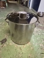 35L Kochtopf Kasserolle Edelstahl guter Zustand (S)