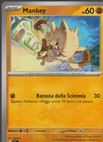 TCG POKEMON destino di Paldea PAF 045/091 MANKEY Italian