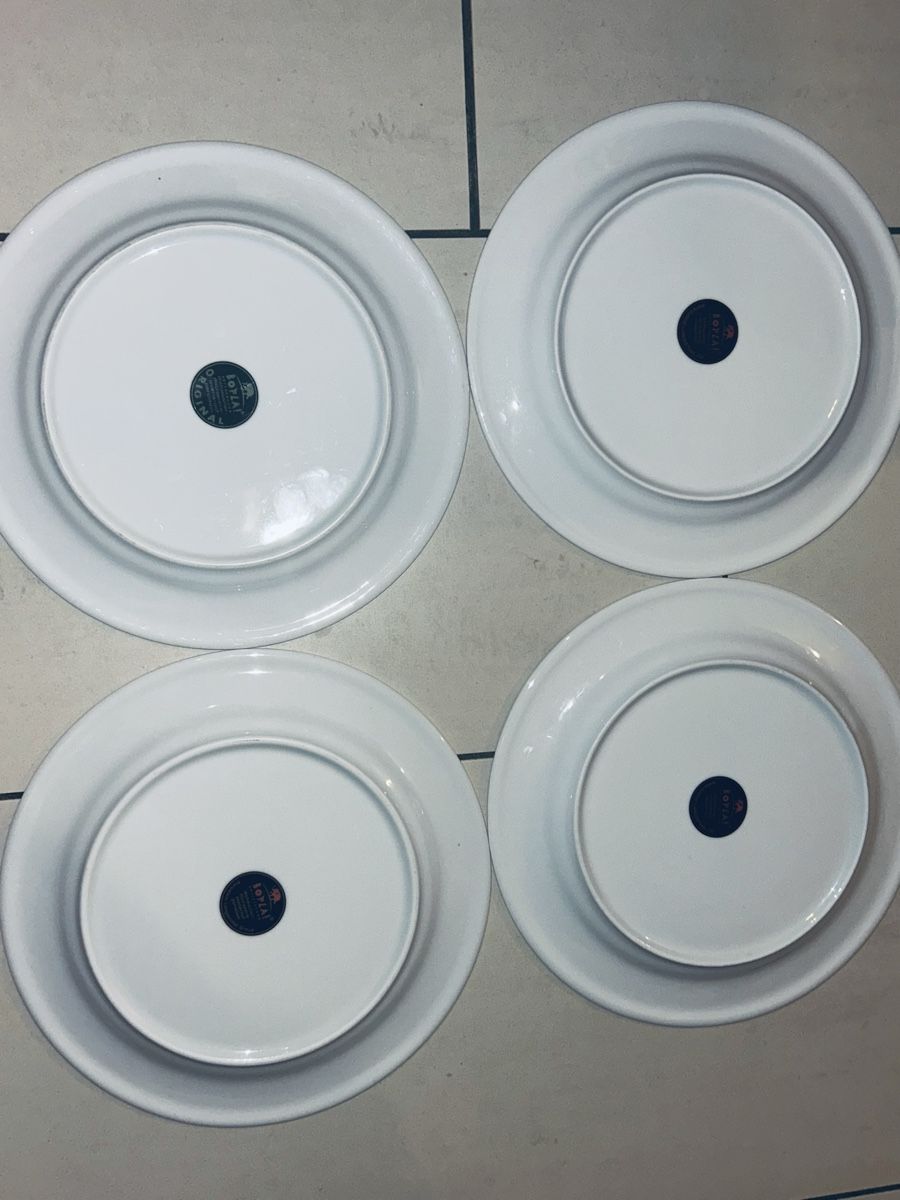 Bopla Piatti: 4 x Grosse Teller BOPLA! Porcelain Langenthal – Usato da Bülach venduto da Snip4u 1