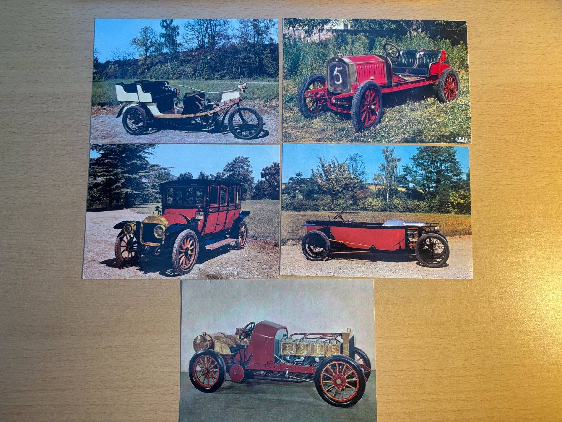 Alle Briefmarken: Kleines Lot Autosalon Spezialbriefe & Oldtimer-Postkarten – Gebraucht aus Ins von marbodan 1
