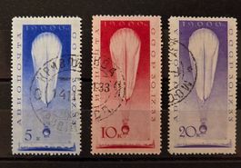 Sowjetunion UdSSR 1933 Stratosphärenflug komplett (3 Stk.)