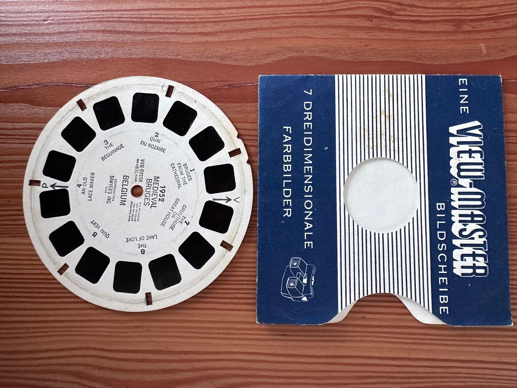 View-master Spielzeuge: View-Master Model E mit Originalbox & Bildscheiben – Gebraucht aus Wil SG von melyra 5