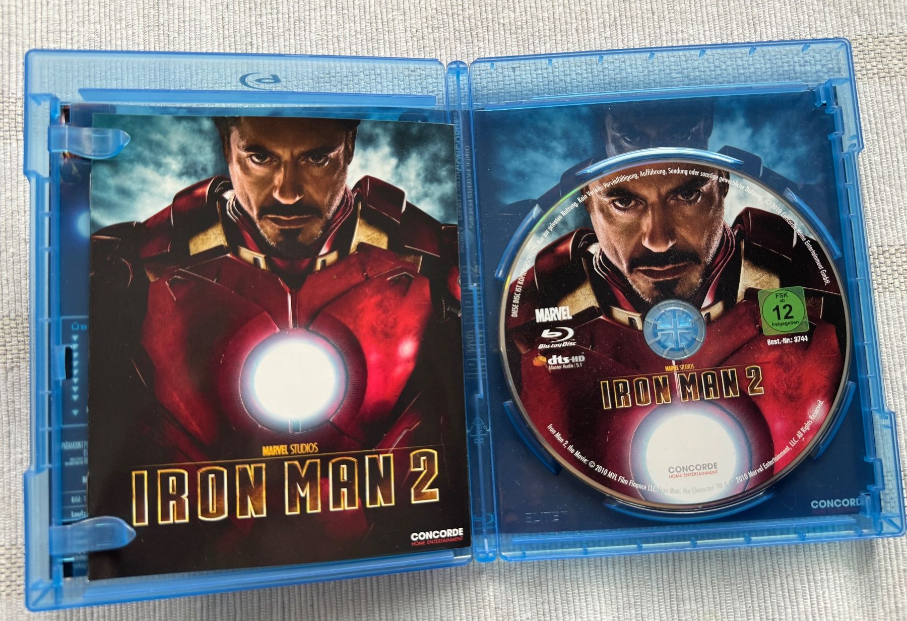 Tutti i DVDs: Iron Man 2 [Blu-ray] – Usato da Arbon venduto da drs64 2