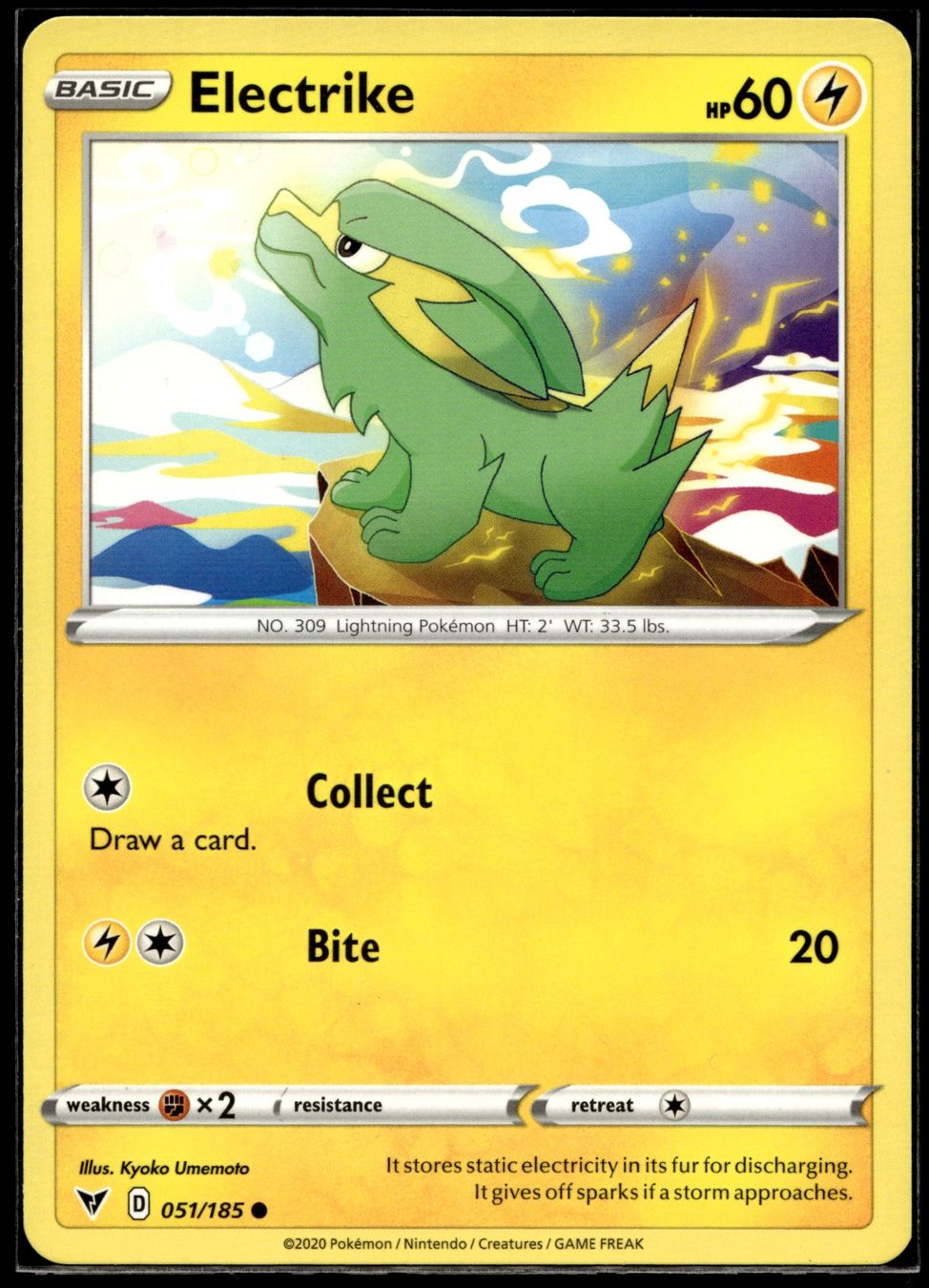 Pokémon Cartes à collectionner: Electrike (VIV EN 051/185) – D'occasion à Affoltern am Albis par Chiesa_5
