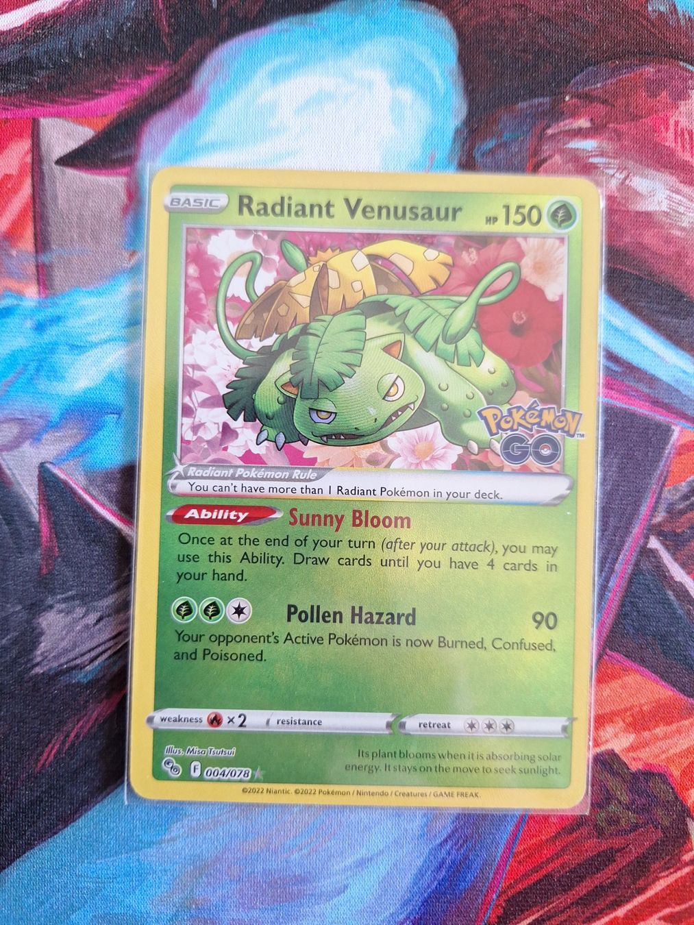 Pokémon Carte collezionabili: Radiant Venusaur - Pokemon GO – Usato da Altstätten SG venduto da GGsGameshop