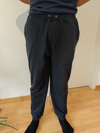 Herren Jogginghose schwarz Baumwolle guter Zustand