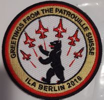 Patrouille Suisse, ILA Berlin 2016, Aufnäher