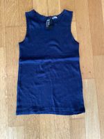 Dunkelblaues H&M Top mit Spitze, Grösse 134/140 - Neuwertig!