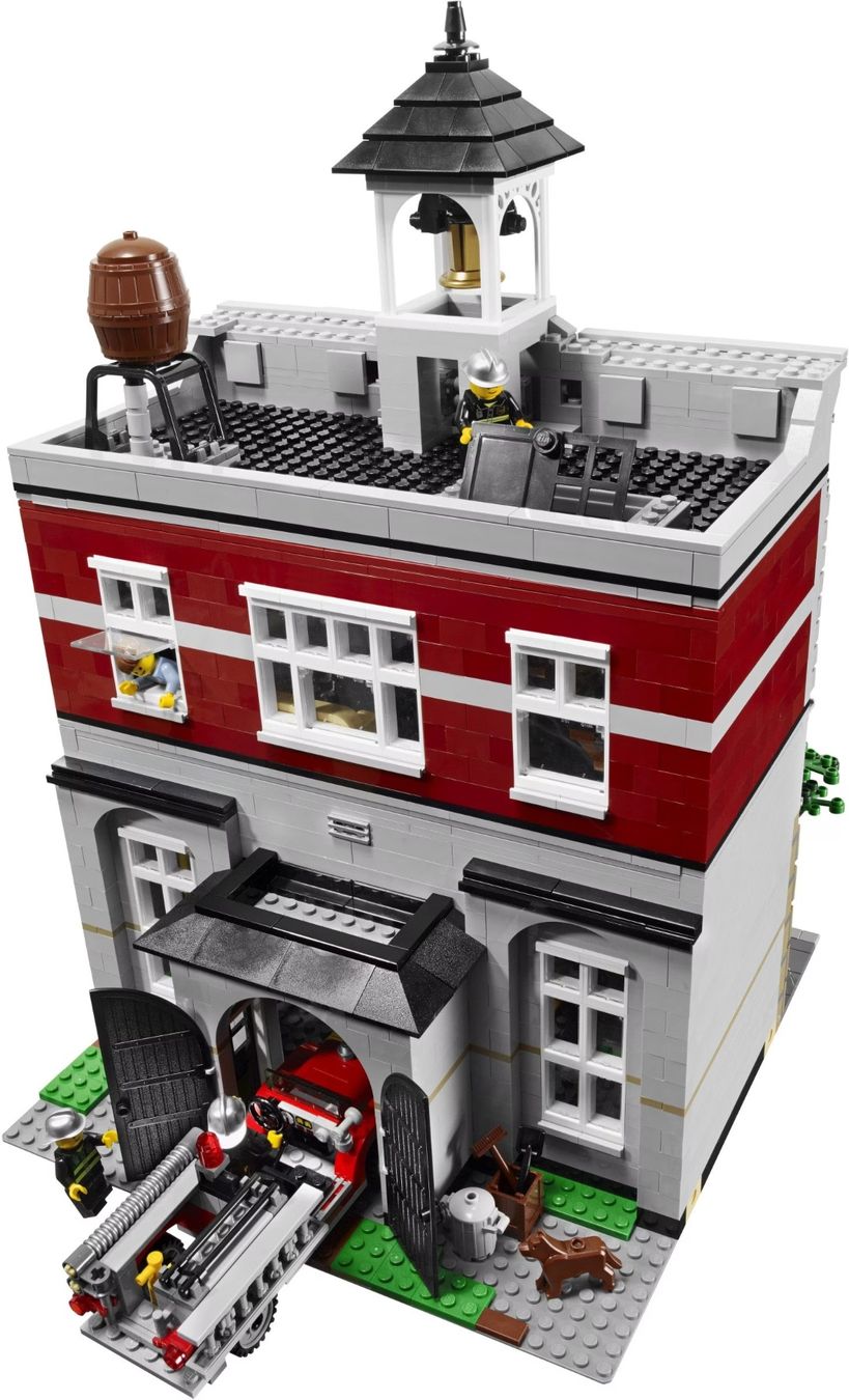 Lego Giocattoli: LEGO Creator Expert Feuerwehrwache 10197 – Usato da Unteriberg venduto da Rfox18 5