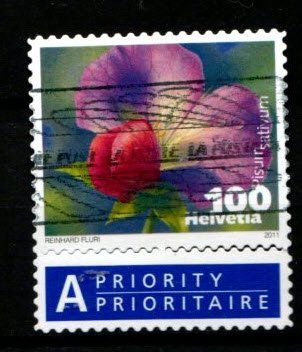 Tutti i francobolli: 2011 - Gemüseblüten / Kiefelerbse – Usato da Schaffhausen venduto da poststamp