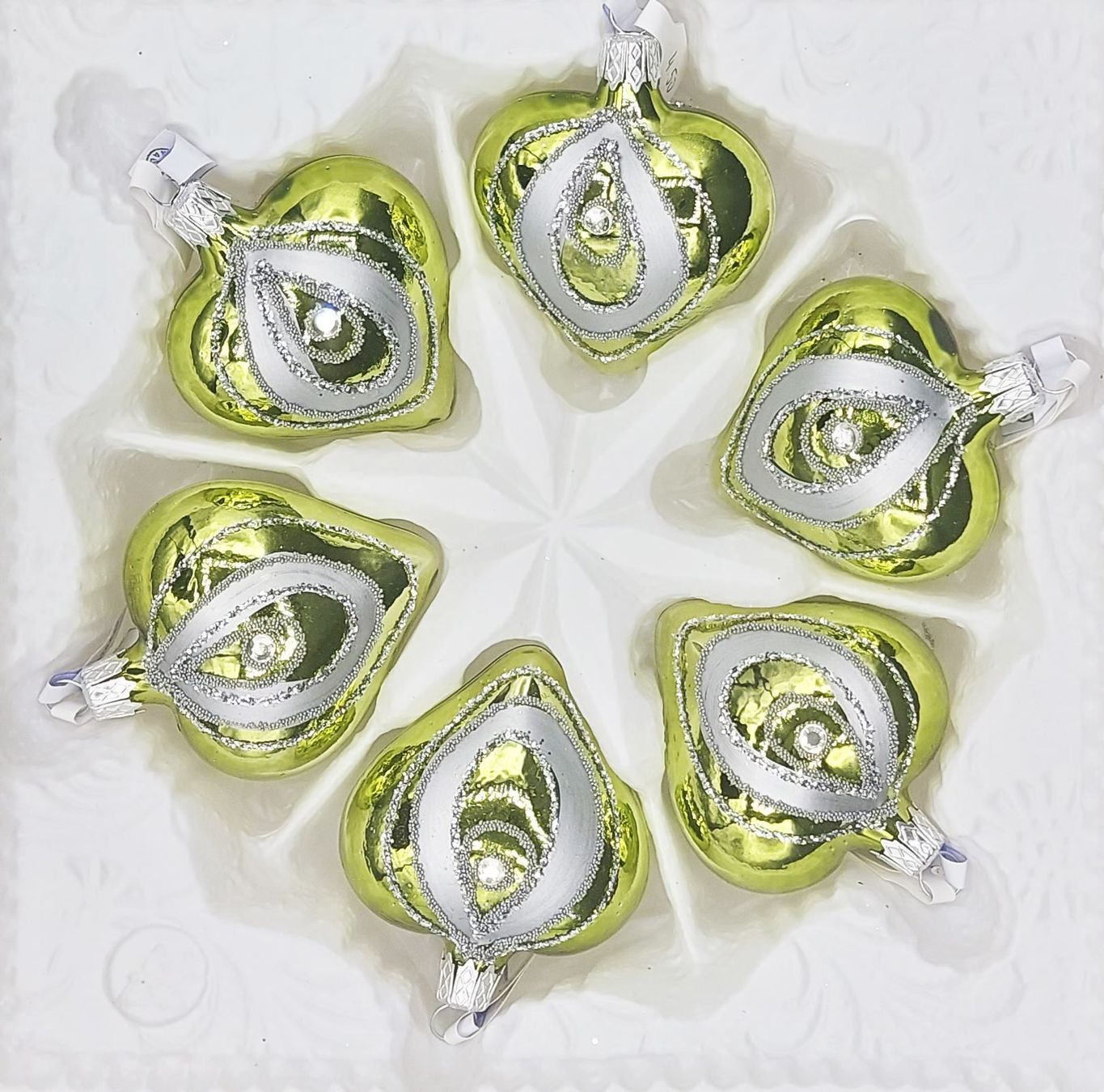 Alle Dekorationen: Baumschmuck- Set – Neu und originalverpackt aus Mosnang von Glascom3
