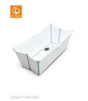 Stokke Flexi Bath Babybadewanne faltbar weiss grau