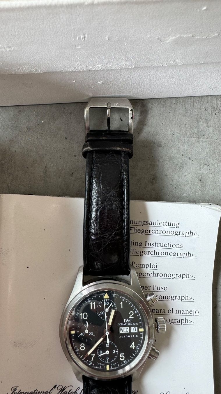 IWC Orologi: IWC FLIEGERCHRONOGRAPH  39mm FULL SET – Usato da Bubikon venduto da Mtr1608 3
