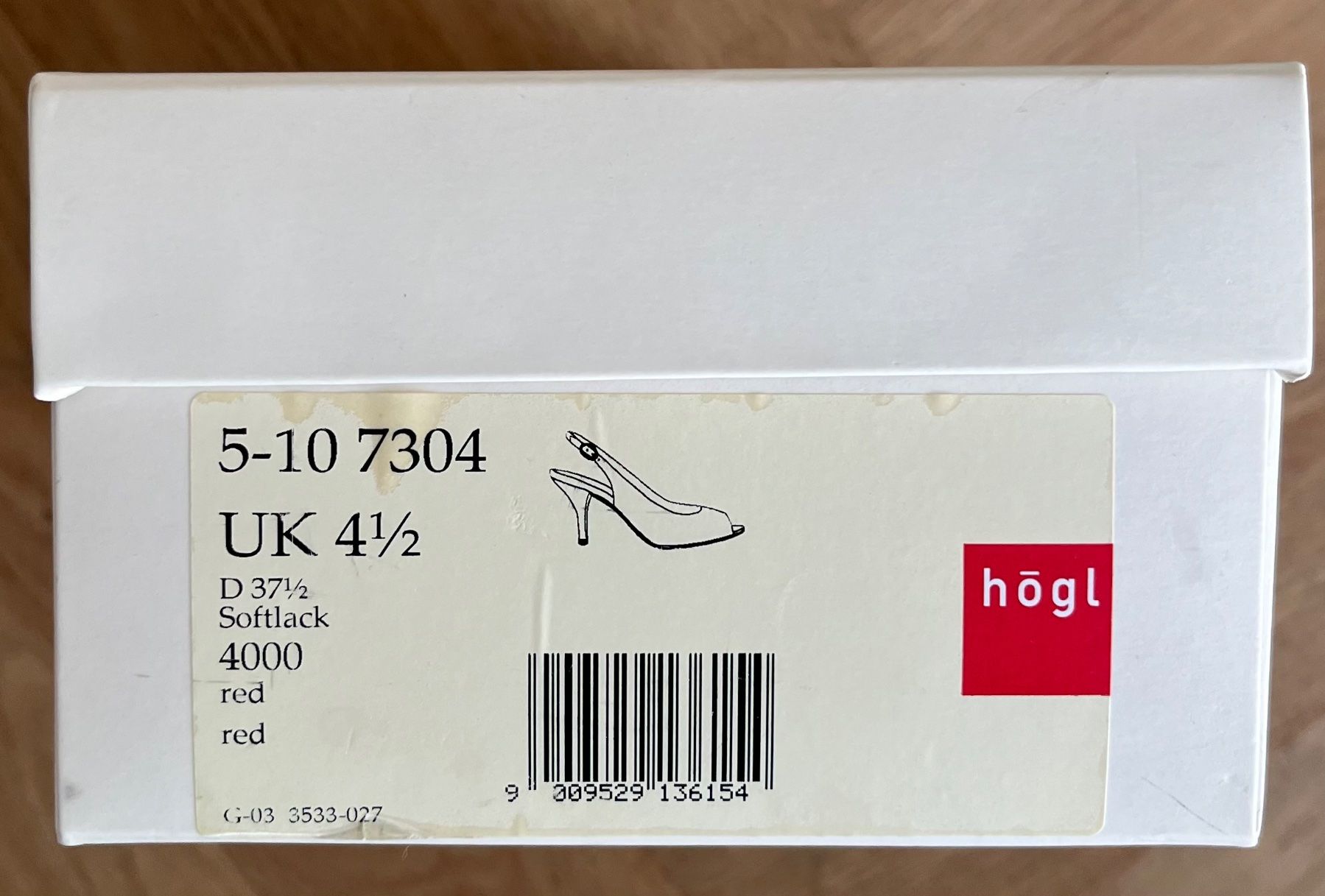 Högl Scarpe da donna: Rote Pumps Lackleder, Gr. 37 1/2 – Usato da Zürich venduto da nuesim 3