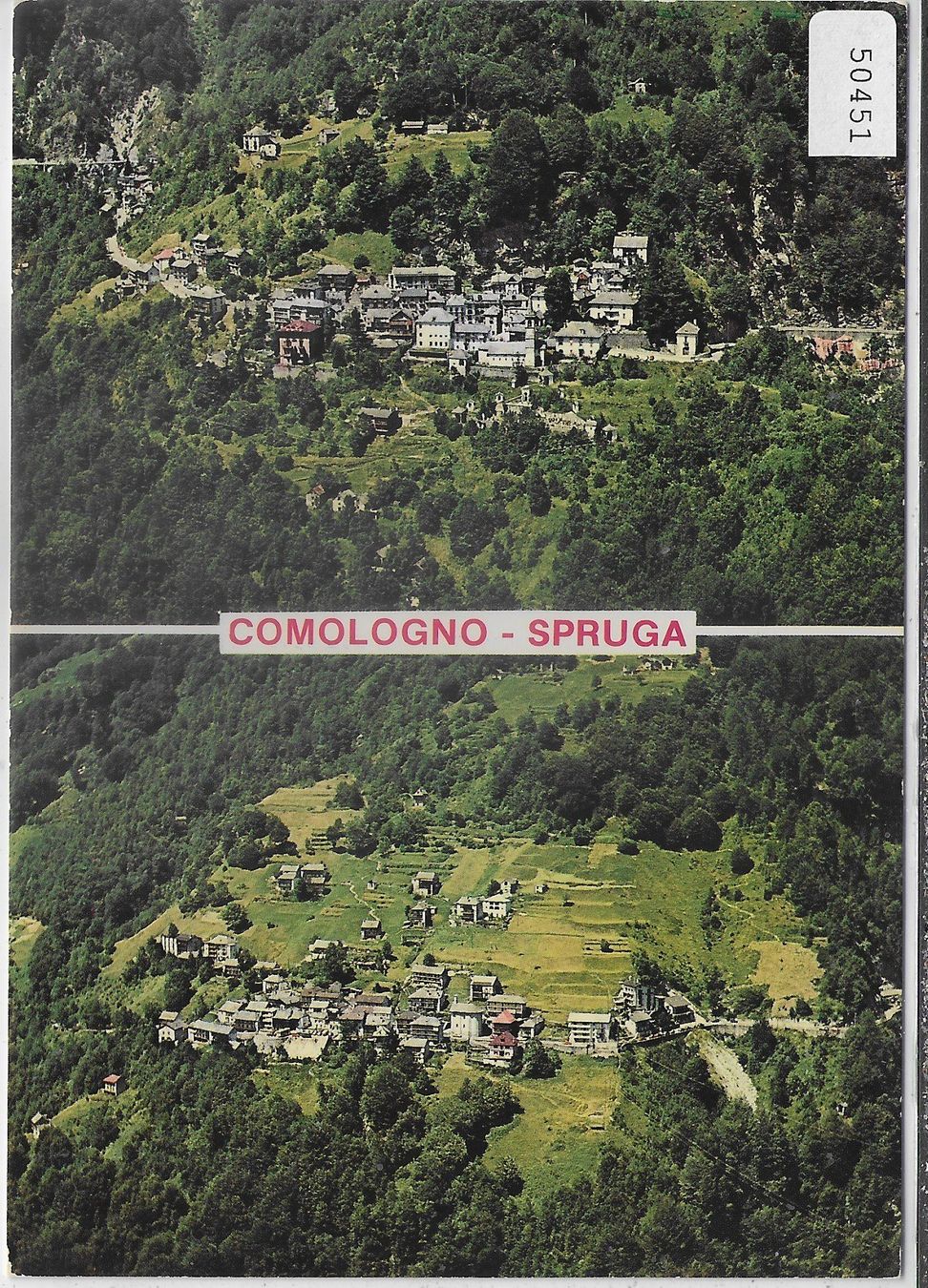 Ansichtskarten: Comologno - Sprunga – Gebraucht aus Ettingen von Kartenplanet