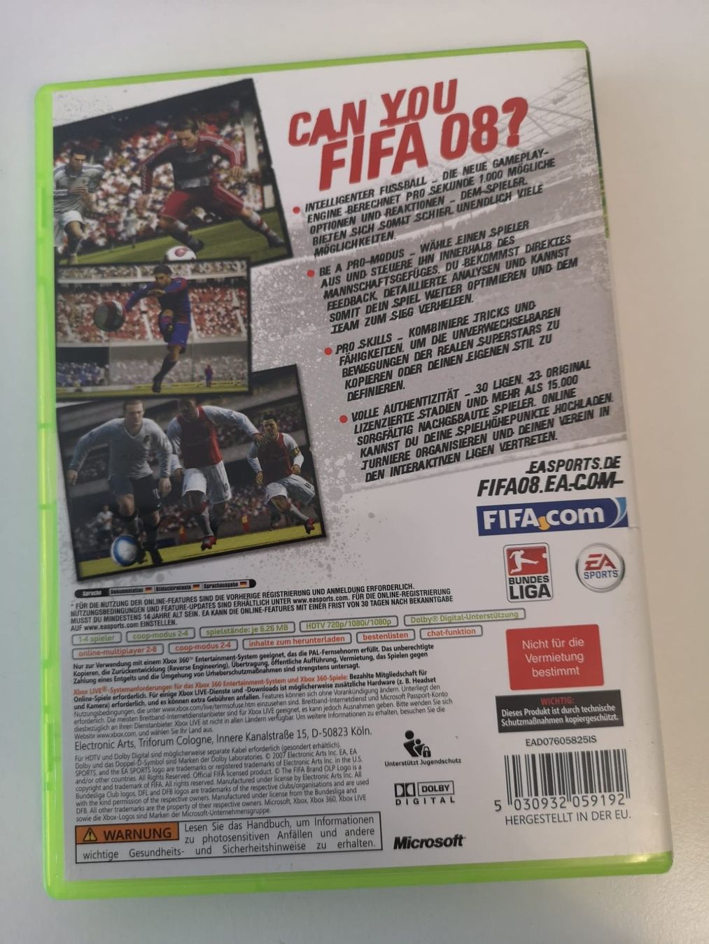 Giochi: Fifa 08 (XBOX 360) – Usato da Herisau venduto da Seyashop_2 2