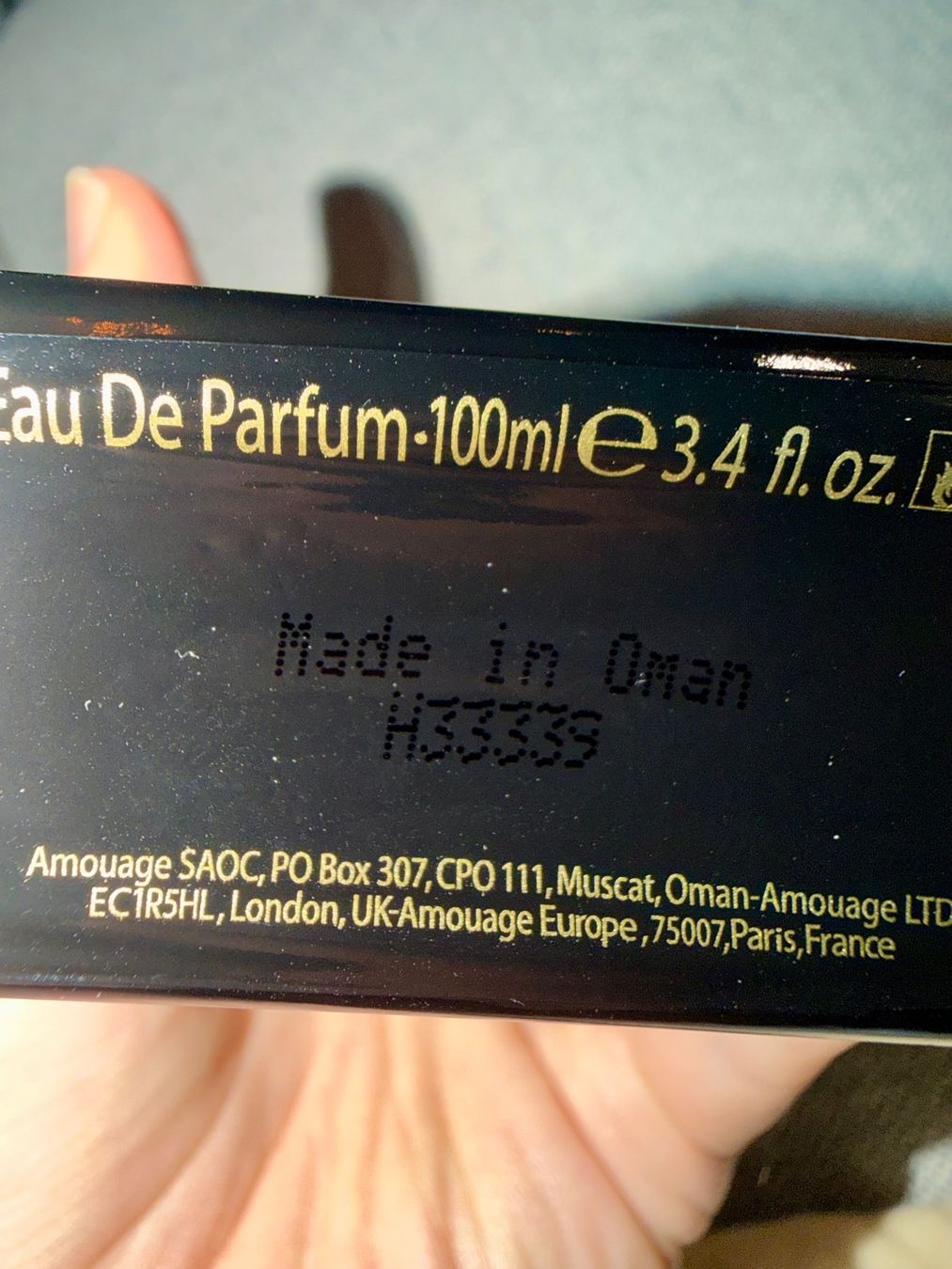 Amouage Parfum & Eau de Toilette: Amouage Epic Man Eau de Parfum 100 ml – Almost Full – Gebraucht aus Le Grand-Saconnex von ava_2zkv 1