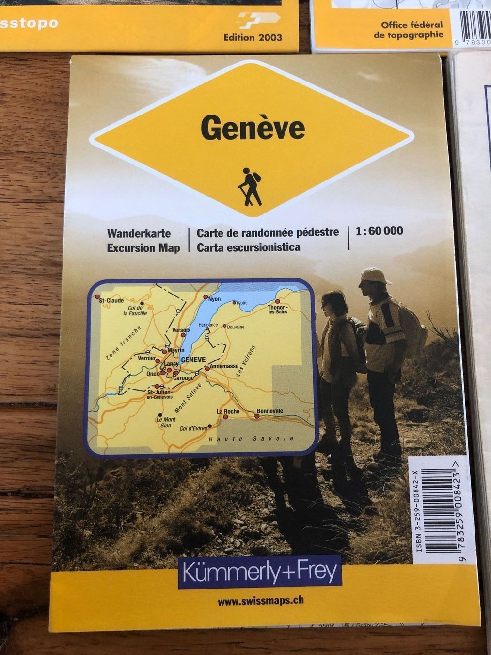 Landkarten & Atlanten: 8 Landkarten der Schweiz – Gebraucht aus Walenstadt von Stregab 2