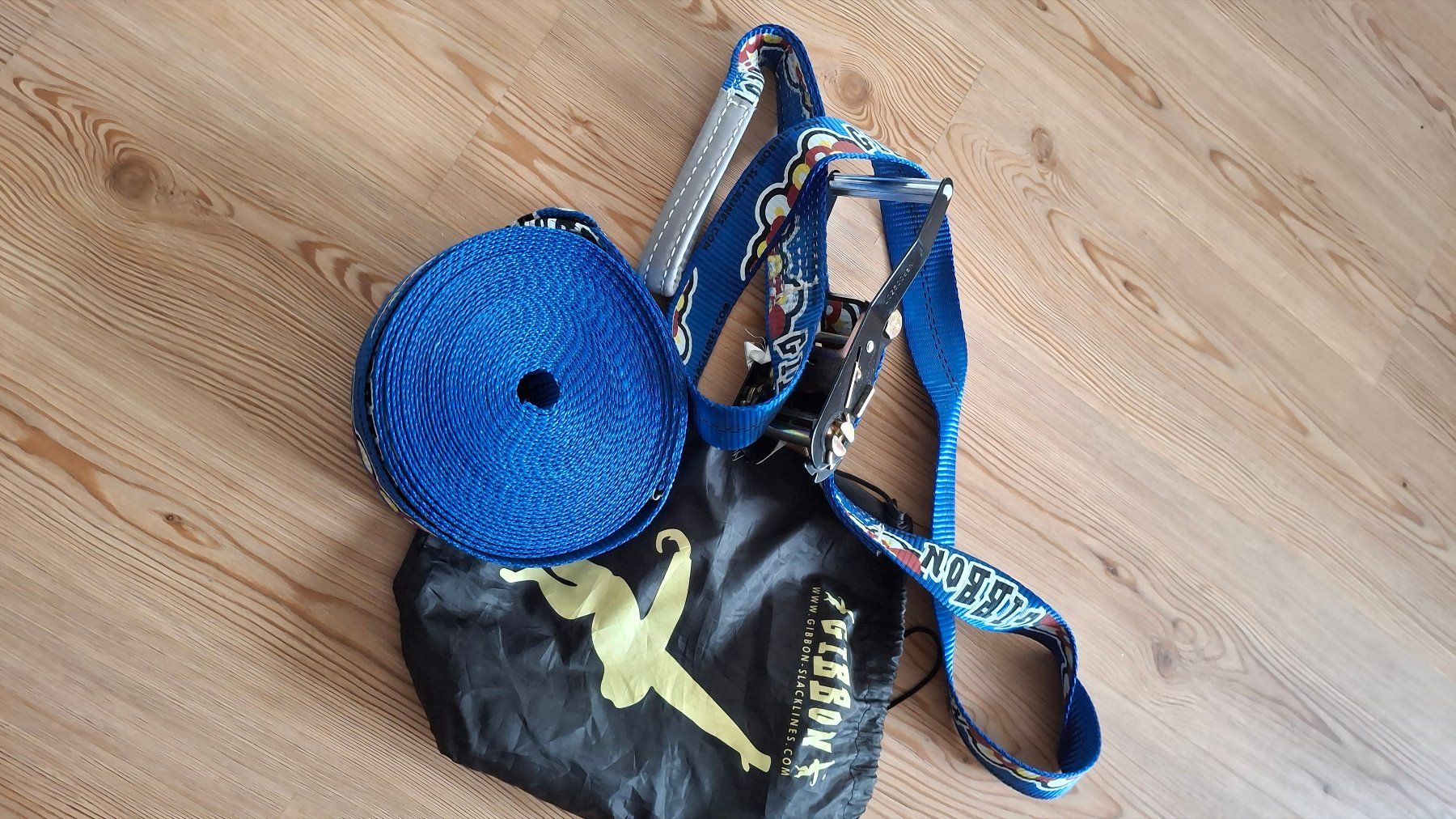 Slackline: Gibbon Slackline blau – Usato da Steinen venduto da die_7wcz