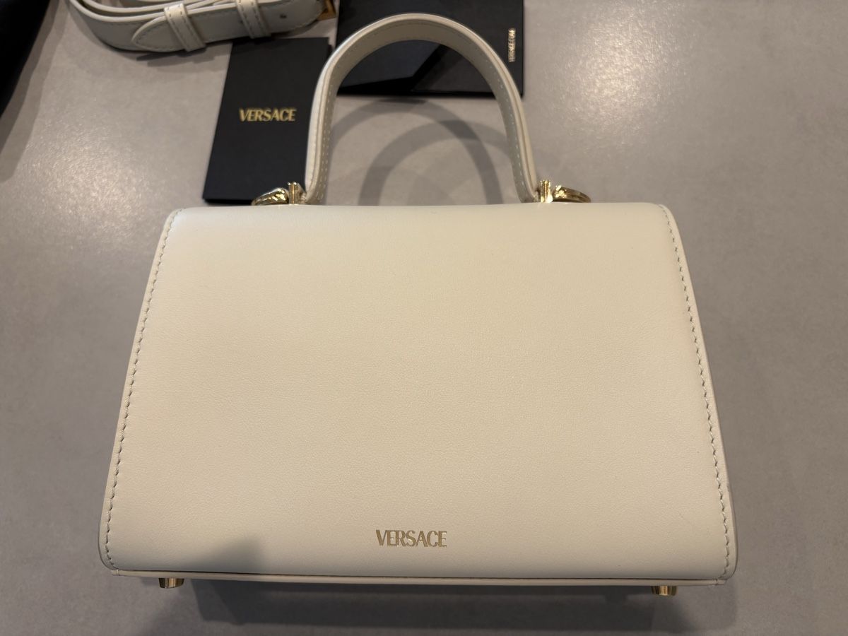 Versace Borse da donna: Versace Borsa a Mano, Avorio, con tracolla – Nuovo e nell'imballaggio originale da Castel San Pietro venduto da mih_l86g 9