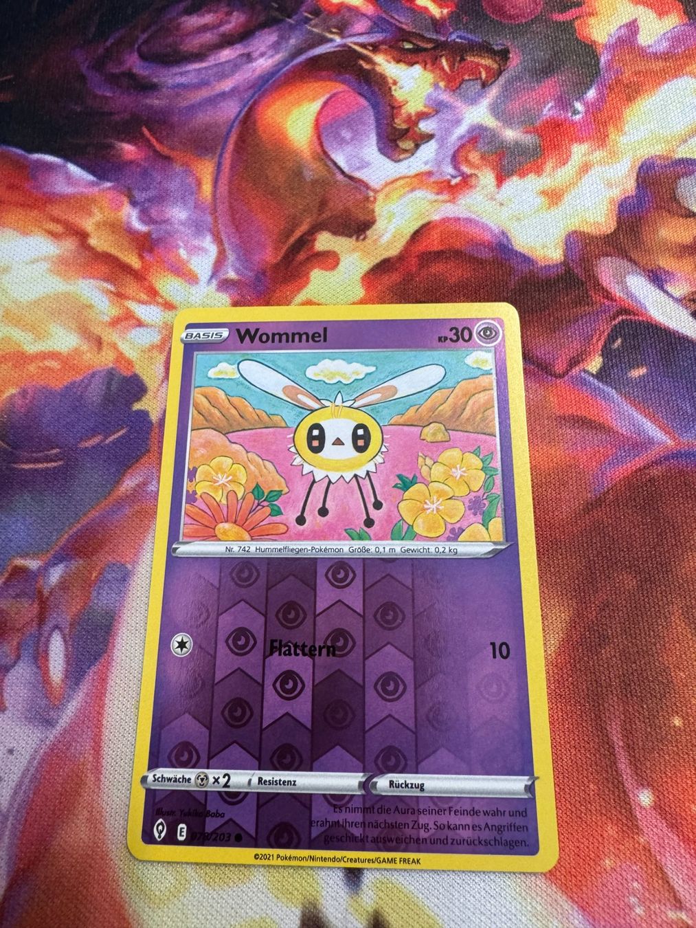 Pokémon Cartes à collectionner: Wommel (EVS 078) / Reverse Holo / Drachenwandel – Neuf (Voir description) à Bülach par CherryBlu