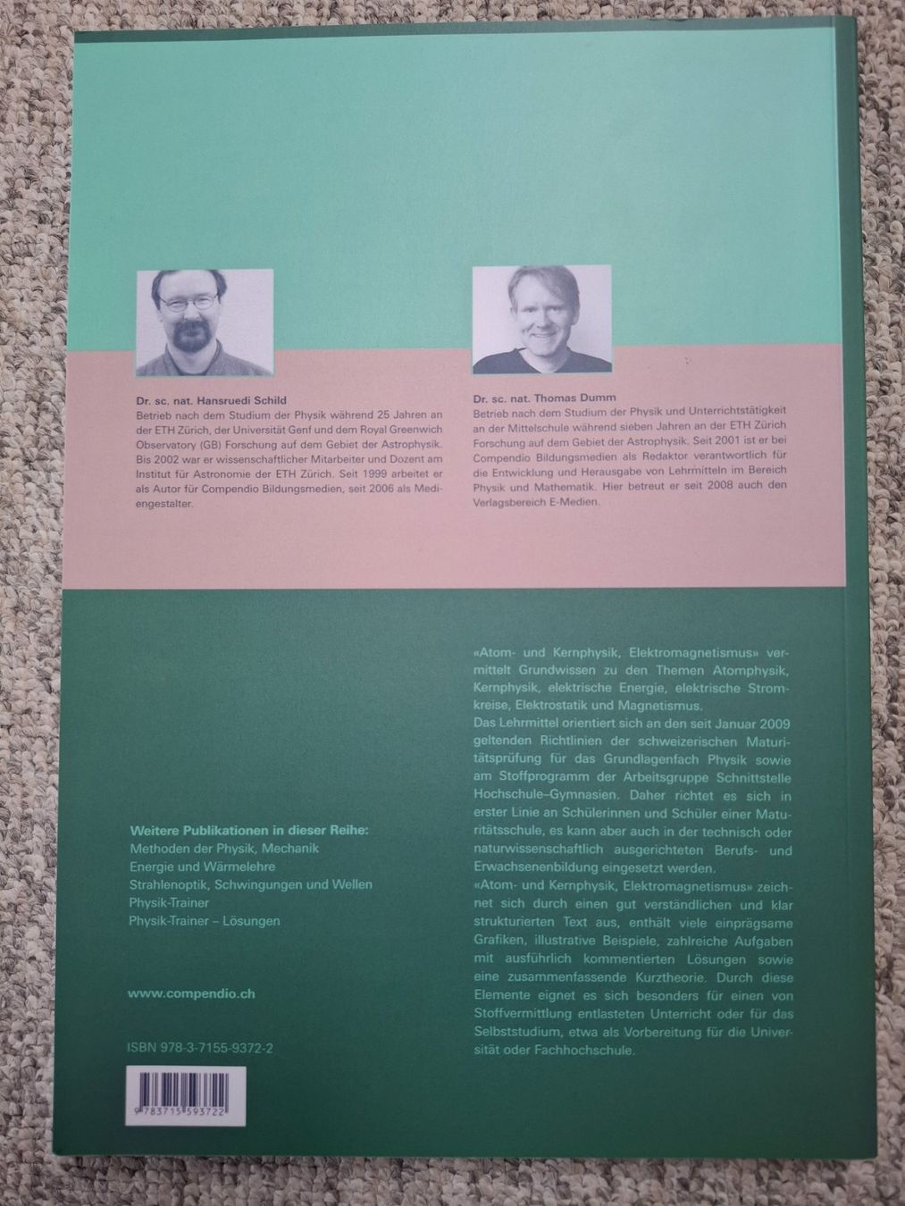 Libri: Atom- und Kernphysik, Elektromagnetismus compendio – Nuovo (secondo la descrizione) da Andwil SG venduto da marke3 1