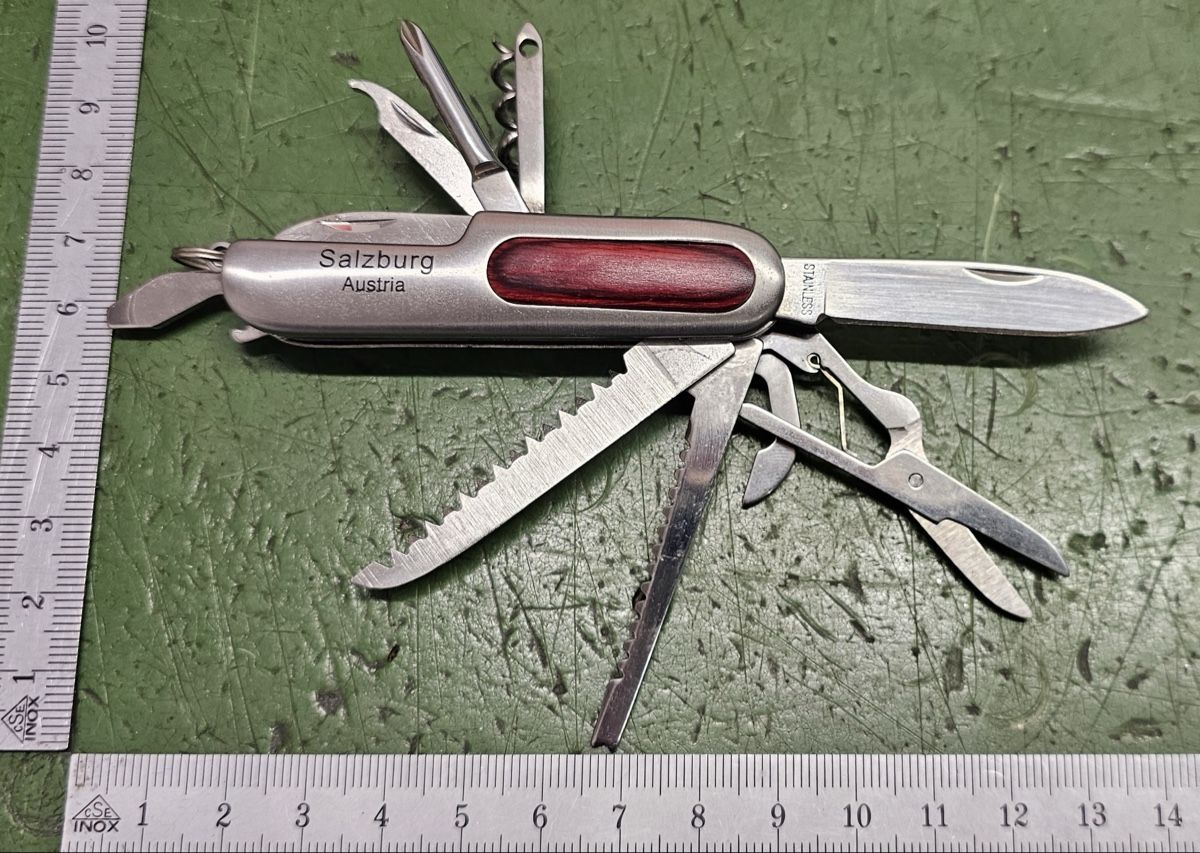 Coltelli tascabile: Taschenmesser "Salzburg Austria" – Usato da Burgdorf venduto da gbergler33