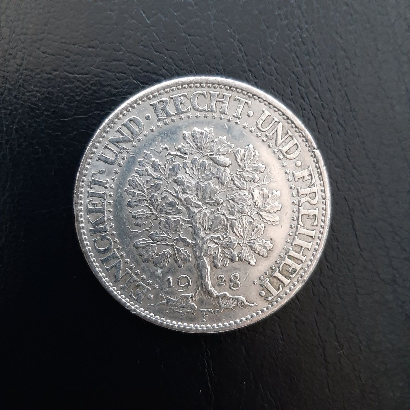 Tutti le monete: 5 Reichsmark 1928 F Eichbaum – Usato da Carouge GE venduto da cecob0909