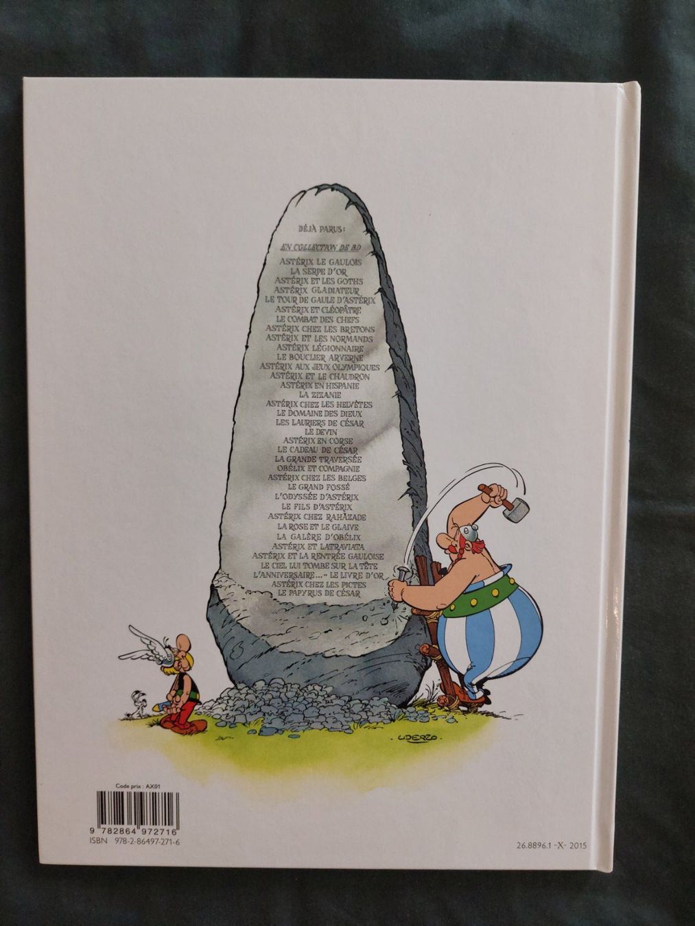 Fumetti: Astérix Le Papyrus de César EO 2015 TBE – Usato da Genève venduto da Blu_BD 1