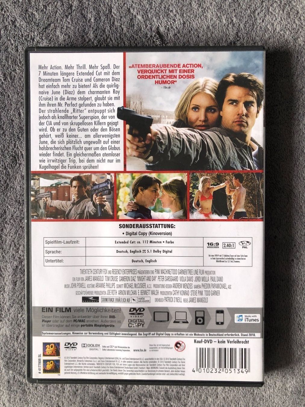 Tutti i DVDs: DVD Knight and Day – Usato da Regensdorf venduto da scheissspiel 1