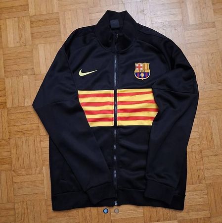 FC Barcelona I96 Senyera Track Jacke in Grösse M