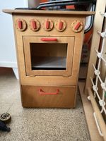 Spielherd aus Holz für Kinder – mit Backofen und Schublade