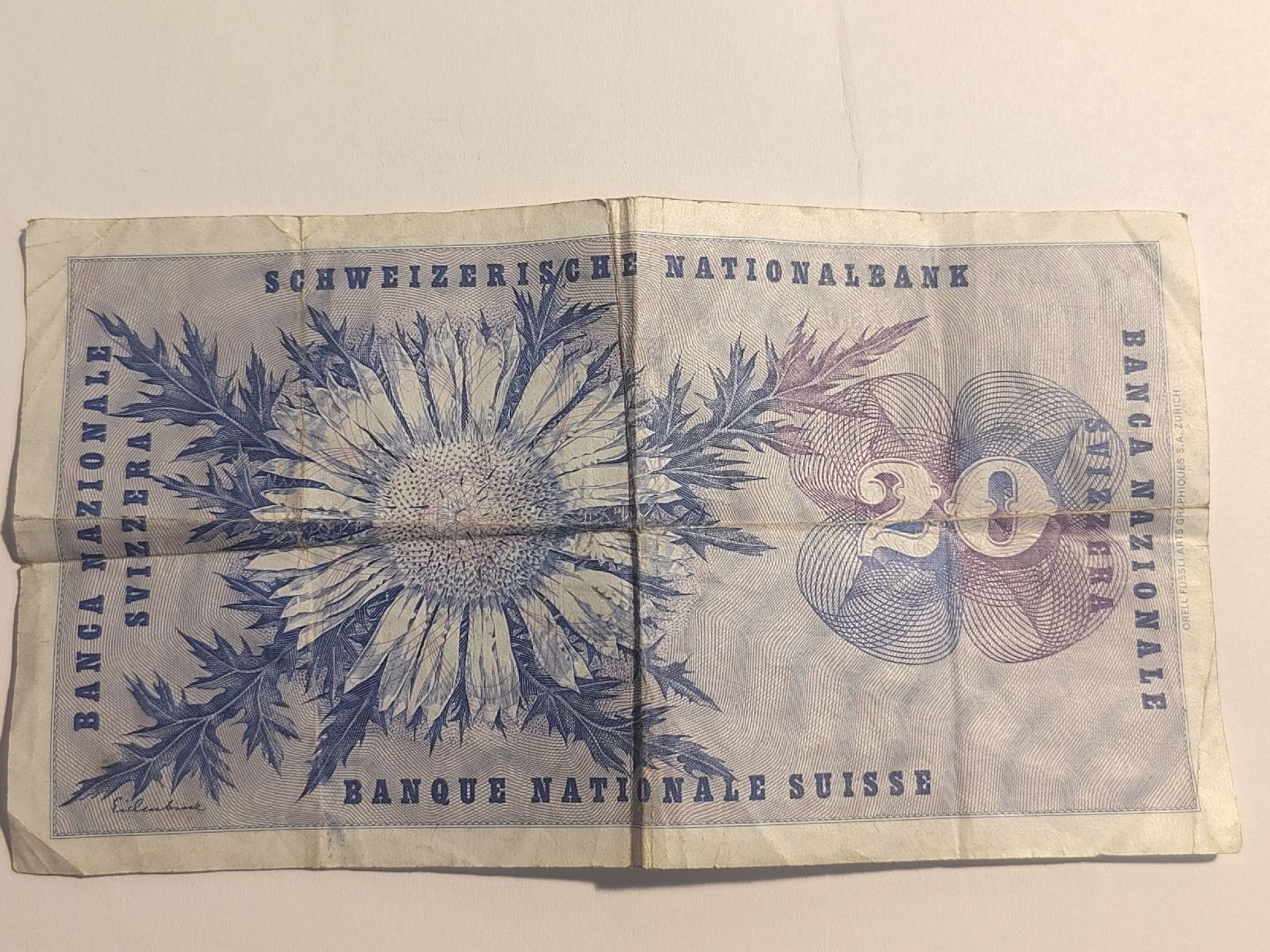 Billets de banque: Note – D'occasion à Zürich par Van2025 1