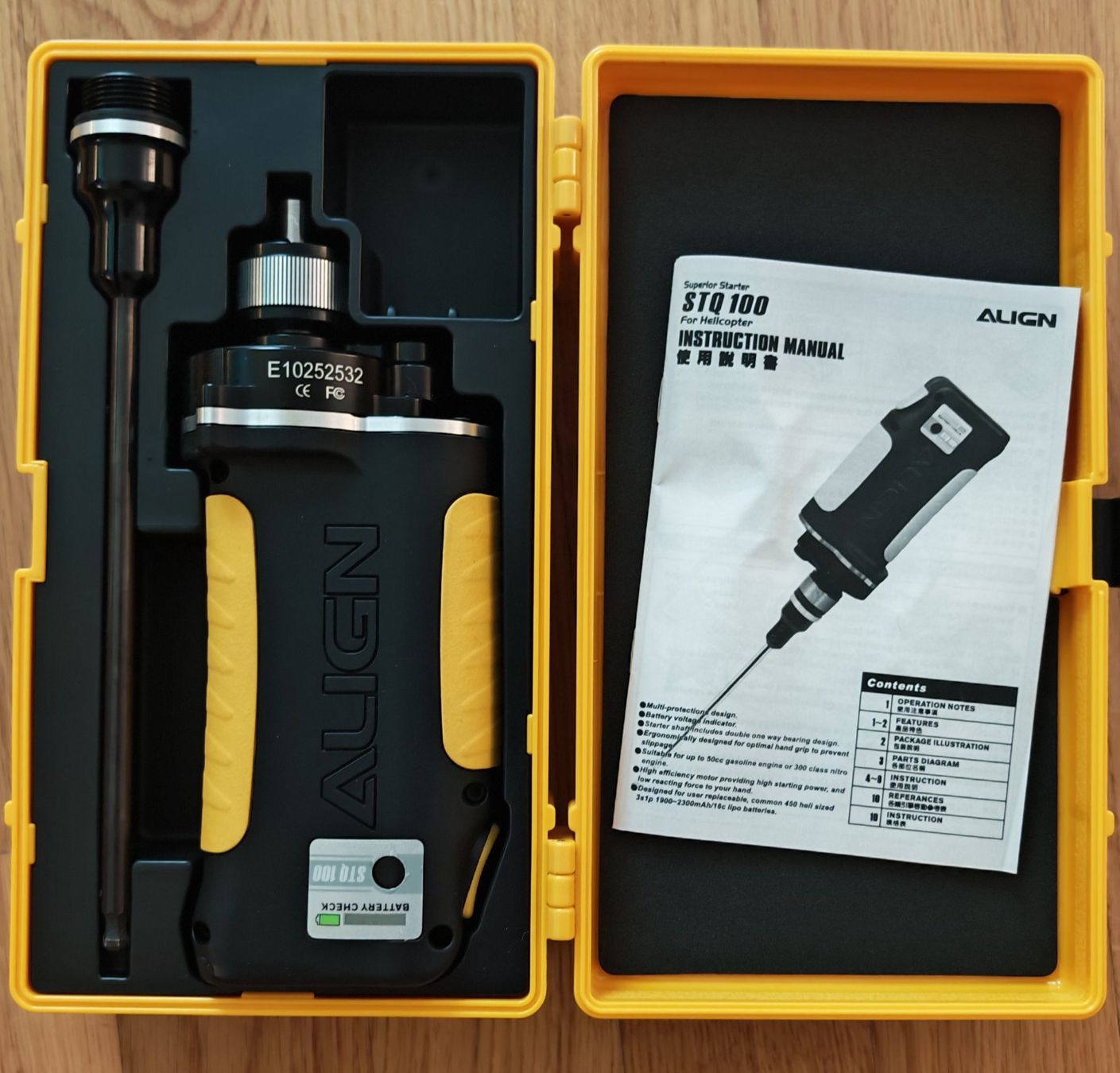 Align Modellismo RC: Starter STQ 100 ALIGN Helicopter mit Zubehoer – Nuovo e nell'imballaggio originale da Kriens venduto da Stroke