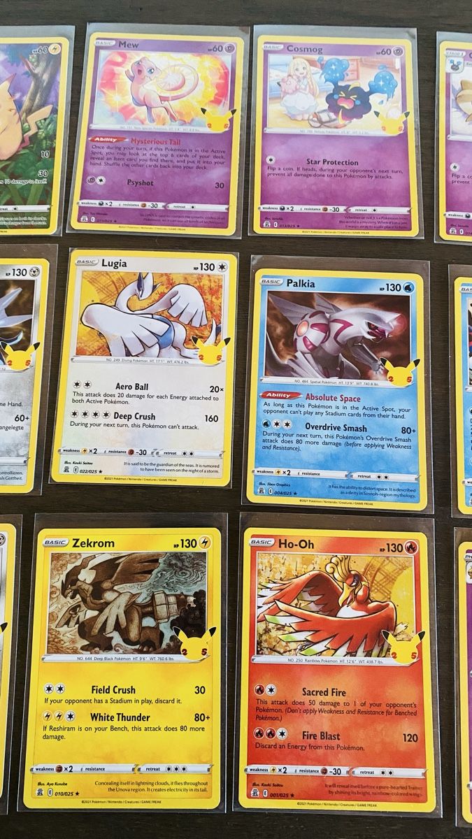 Pokémon Sammelbilder & Trading cards: Pokemon 25 Jahre Holo Set – Neu (gemäss Beschreibung) aus Interlaken von Unchartedmarco24 2