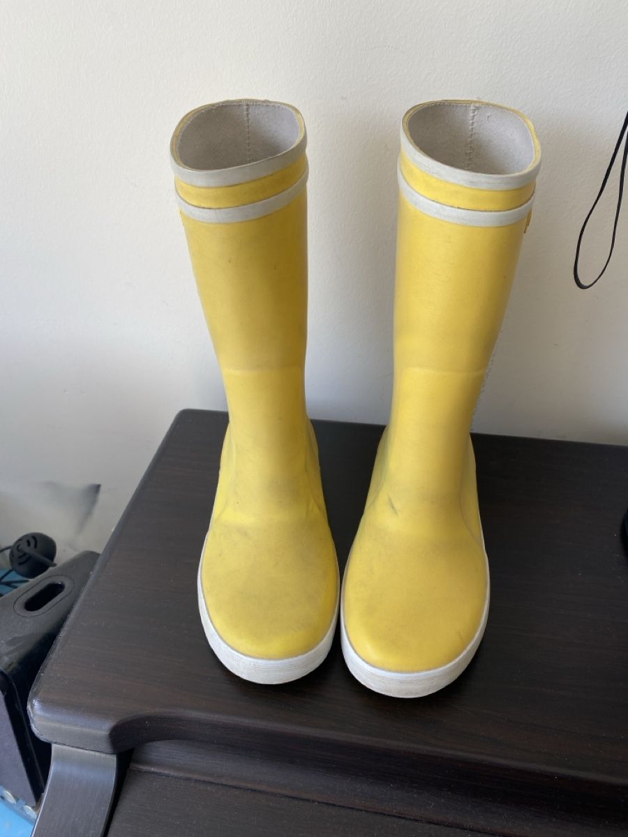 Scarpe per ragazzi: Bottes de pluie Aigle jaune taille 32 – Usato da Baden venduto da ric_hp5k 5