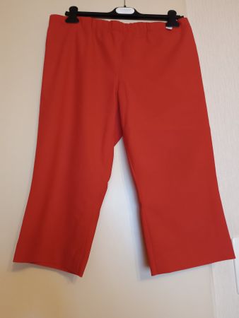 Capri Hose Damen Rot