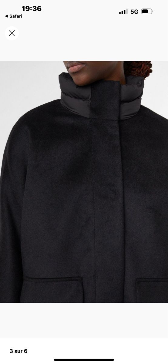 Comma Cappotti: Comma manteau noir taille 42 – Usato da Brügg BE venduto da rah_mqh8 5