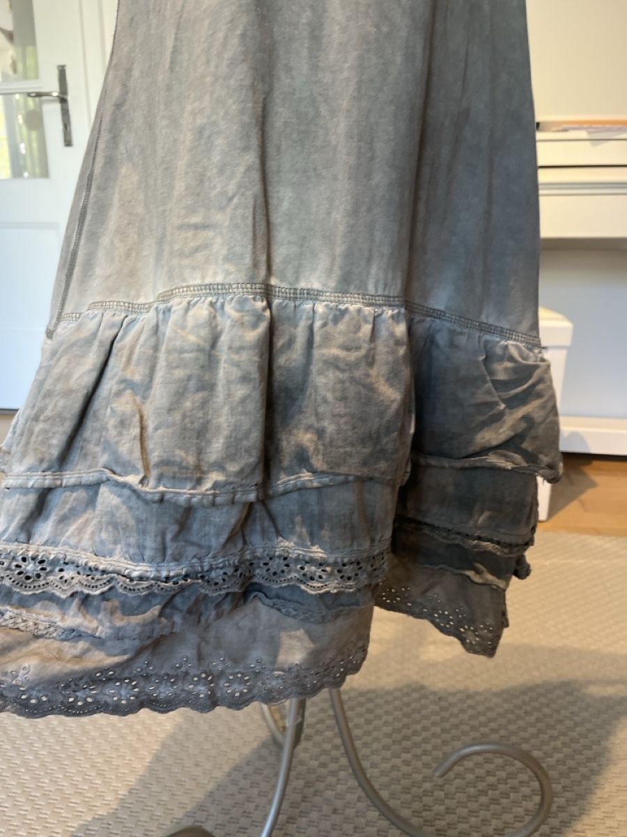 Nile Vestiti: Kleid mit Spitze, Grau, Nile, S – Usato da Solothurn venduto da Bobesch08 2