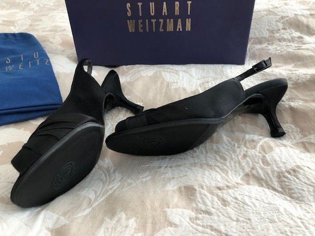 Stuart Weitzman Scarpe da donna: Stuart Weitzman Satin Slingbacks – Nuovo (secondo la descrizione) da Zürich venduto da erica72 3