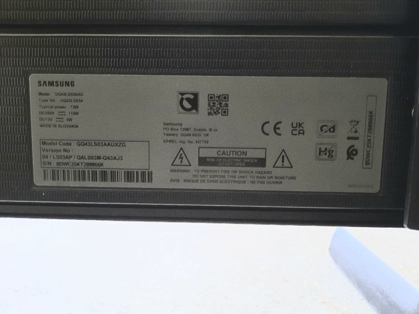 Samsung Televisori: Samsung-Smart-TV 43 Zoll – Difettoso da Roggwil BE venduto da Sternschnupperli 1