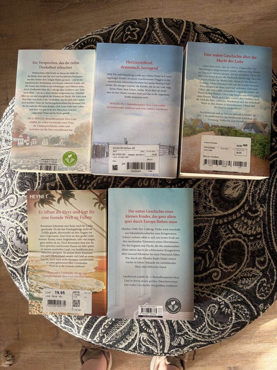 Libri: Hera Lind Set  – Usato da Basel venduto da Brunner.T 1
