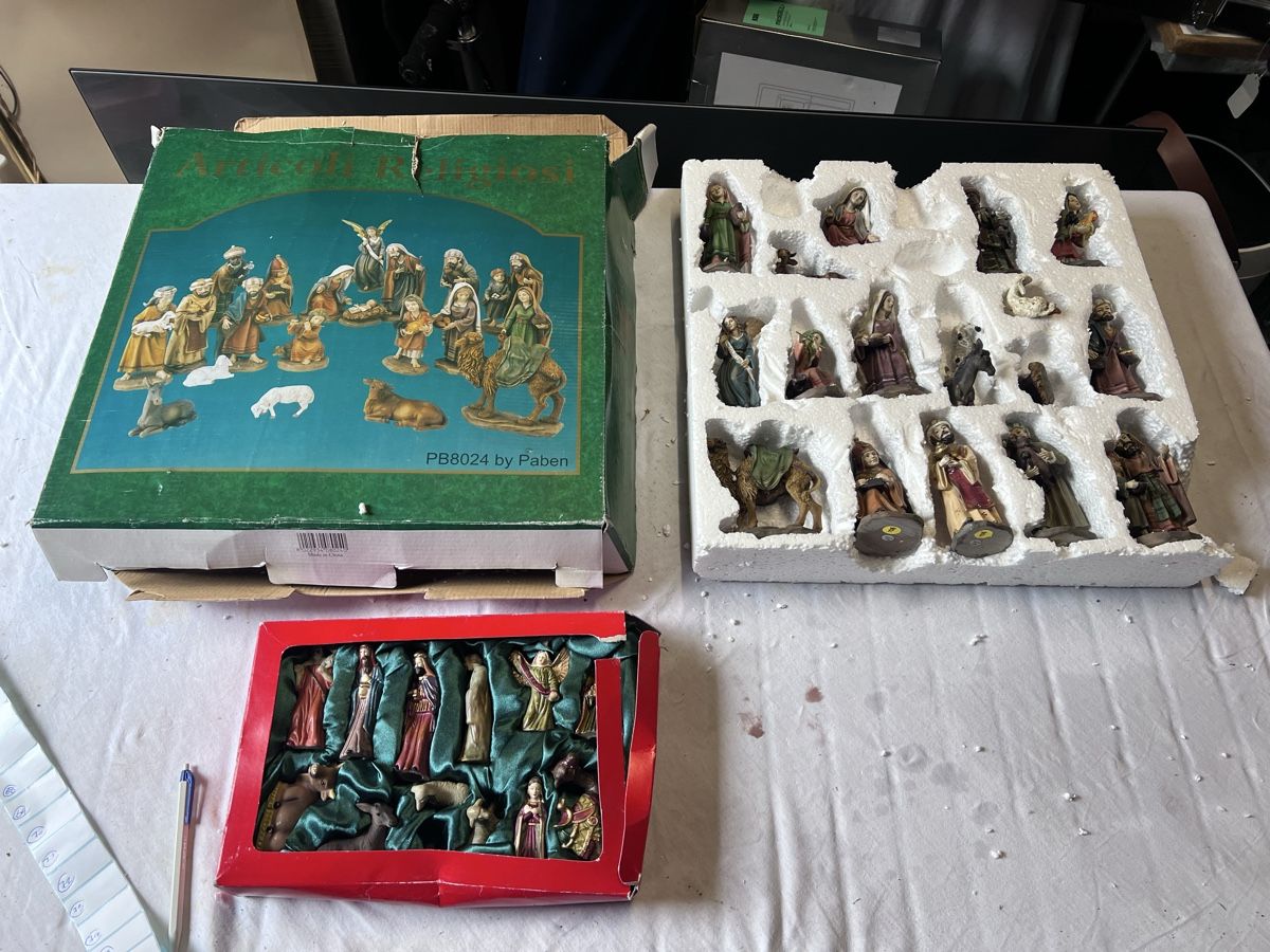 Statuette: Krippenfiguren Set   – Usato da Glattfelden venduto da maa_qcj8