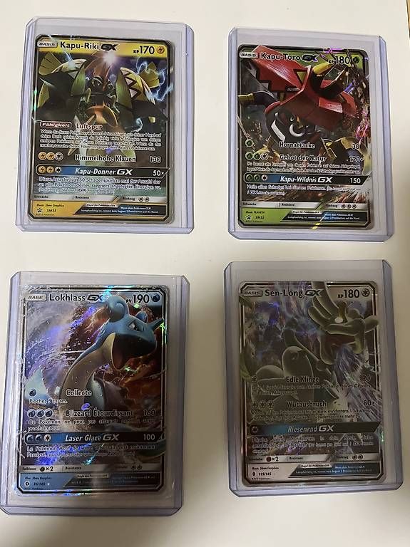 Cartes à collectionner: Pokemon GX deutsch  – D'occasion à Rheinau par Orcas
