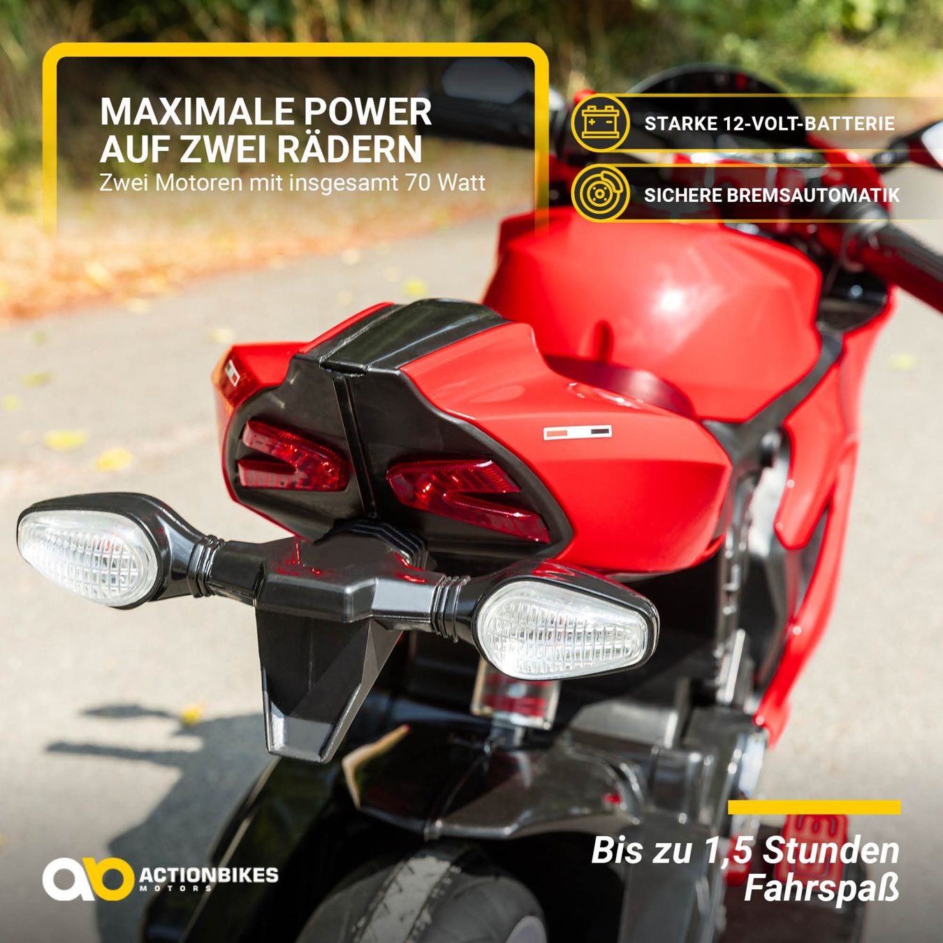 Veicoli per bambini: Kindermotorrad 1299SS, Elektromotorrad, Soft-Start – Usato da Cham venduto da G-Money_swiss 3