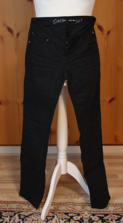 Hose TALLY WEIJL mit Nieten schwarz Gr. L