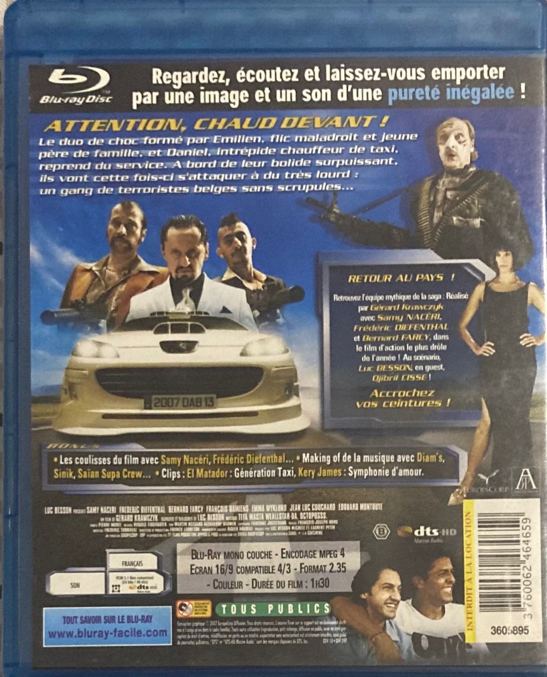 Tous les DVDs: TAXI 4 – D'occasion à Poliez-Pittet par Newtown-Records 1