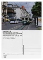 Lausanne St-Paul Trolleybus TL NAW BT5-25 + Bahn LEB Be 4/4