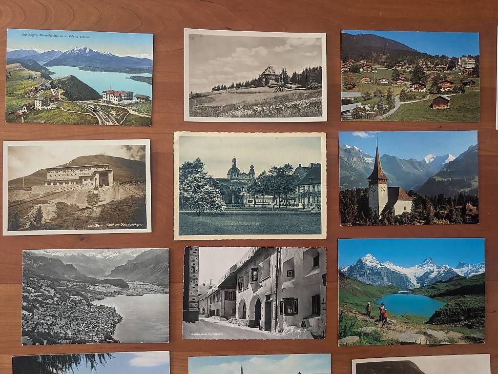 Cartoline postali: Alte Postkarte, 2 Fr pro Stück  – Usato da Neftenbach venduto da Nadine069 1